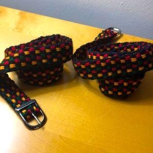 Rastafari belts💚🖤